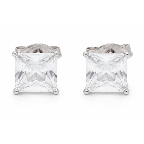 Pendientes plata y ciconitas - LAD1260A-7
