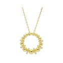 Collar plata y circonitas - LAD4823CL-D