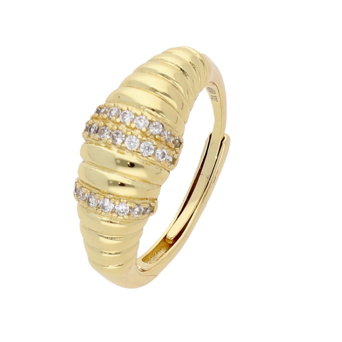 Anillo plata y circonitas - LAD4824AN-D
