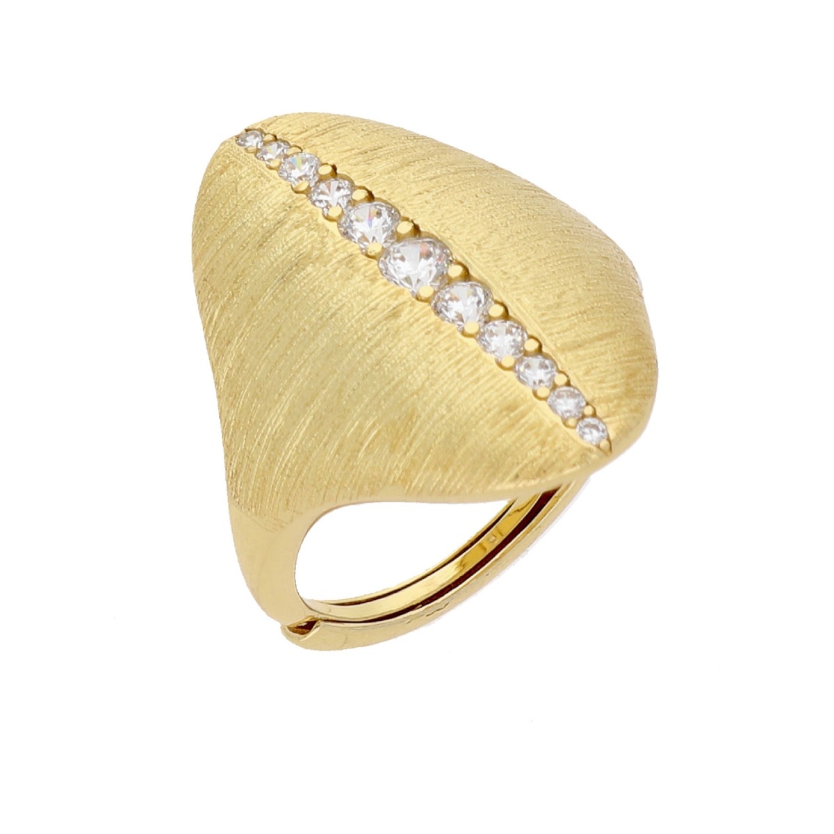 Anillo plata y circonitas - LAD4825AN-D