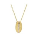 Collar plata y circonitas - LAD4825CL-D