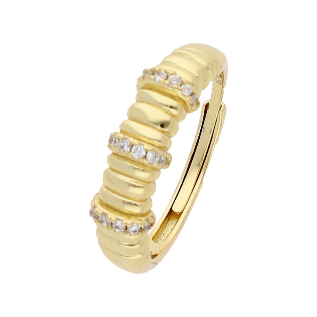 Anillo plata y circonitas - LAD4827AN-D