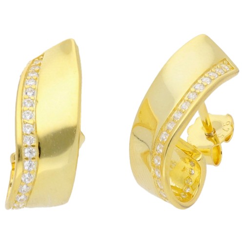 Pendientes plata y circonitas - LAD4835A-D