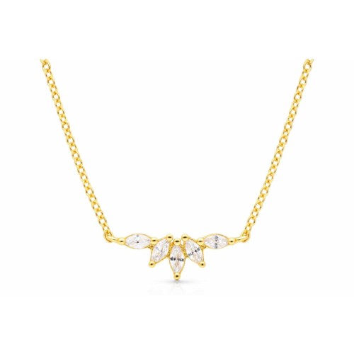 Colgante plata y circonitas - LAD4839CL-D