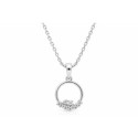 Colgante plata y circonitas - LAD4844CL