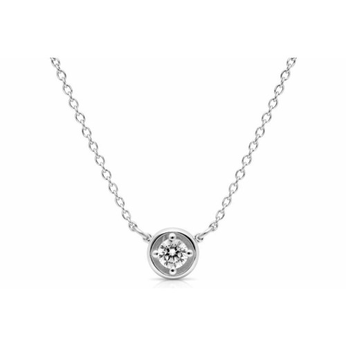 Colgante plata y circonitas - LAD4845CL
