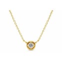 Colgante plata y circonitas - LAD4845CL-D