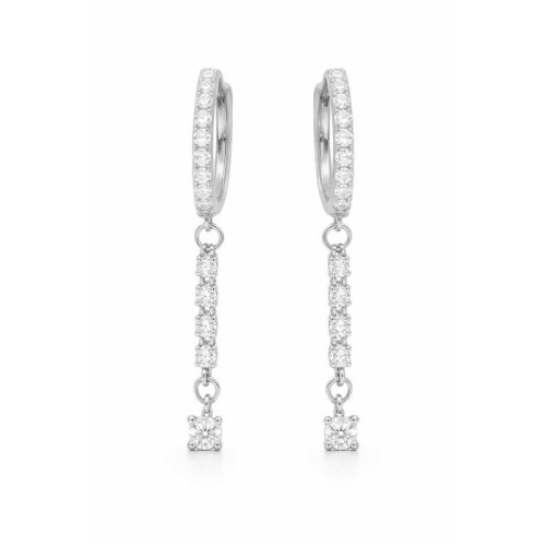Pendientes plata y circonitas - LAD4856A