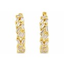 Pendientes plata y circonitas - LAD4854A-D
