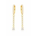 Pendientes plata y circonitas - LAD4856A-D