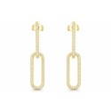 Pendientes plata y circonitas - LAD4857A-D
