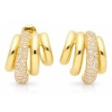 Pendientes plata y circonitas - LAD4849A-D