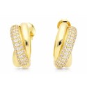 Pendientes plata y circonitas - LAD4850A-D