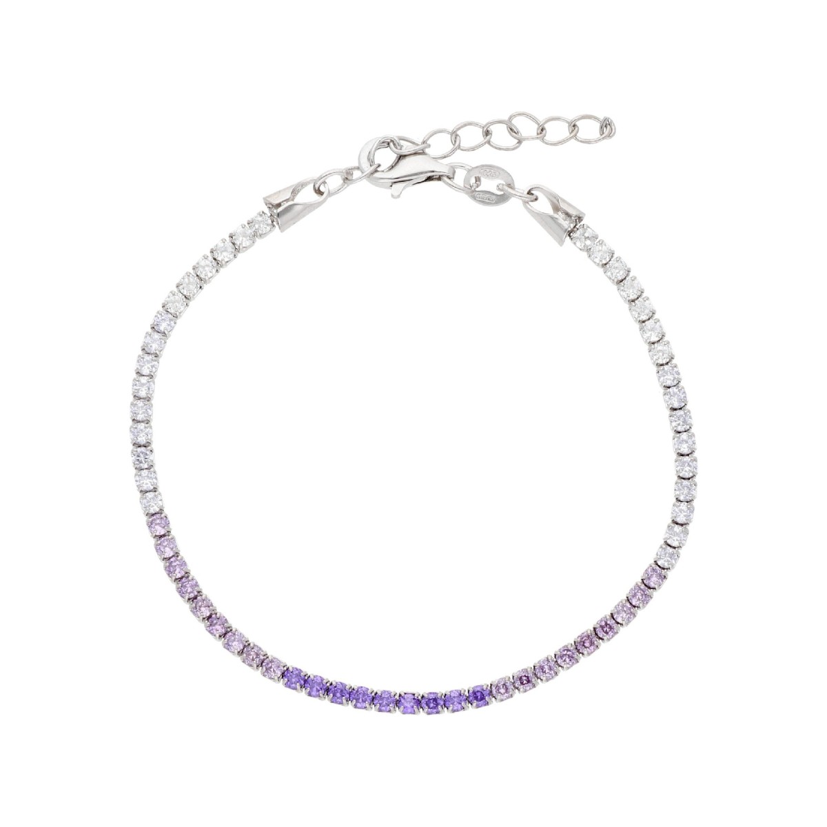 Riviere plata y circonitas - LAD1074BR-CL