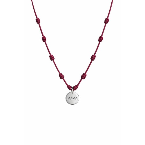 Collar mamá plata - MAMA26CL