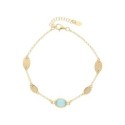 Pulsera plata y circonitas - LAF6610BR-D