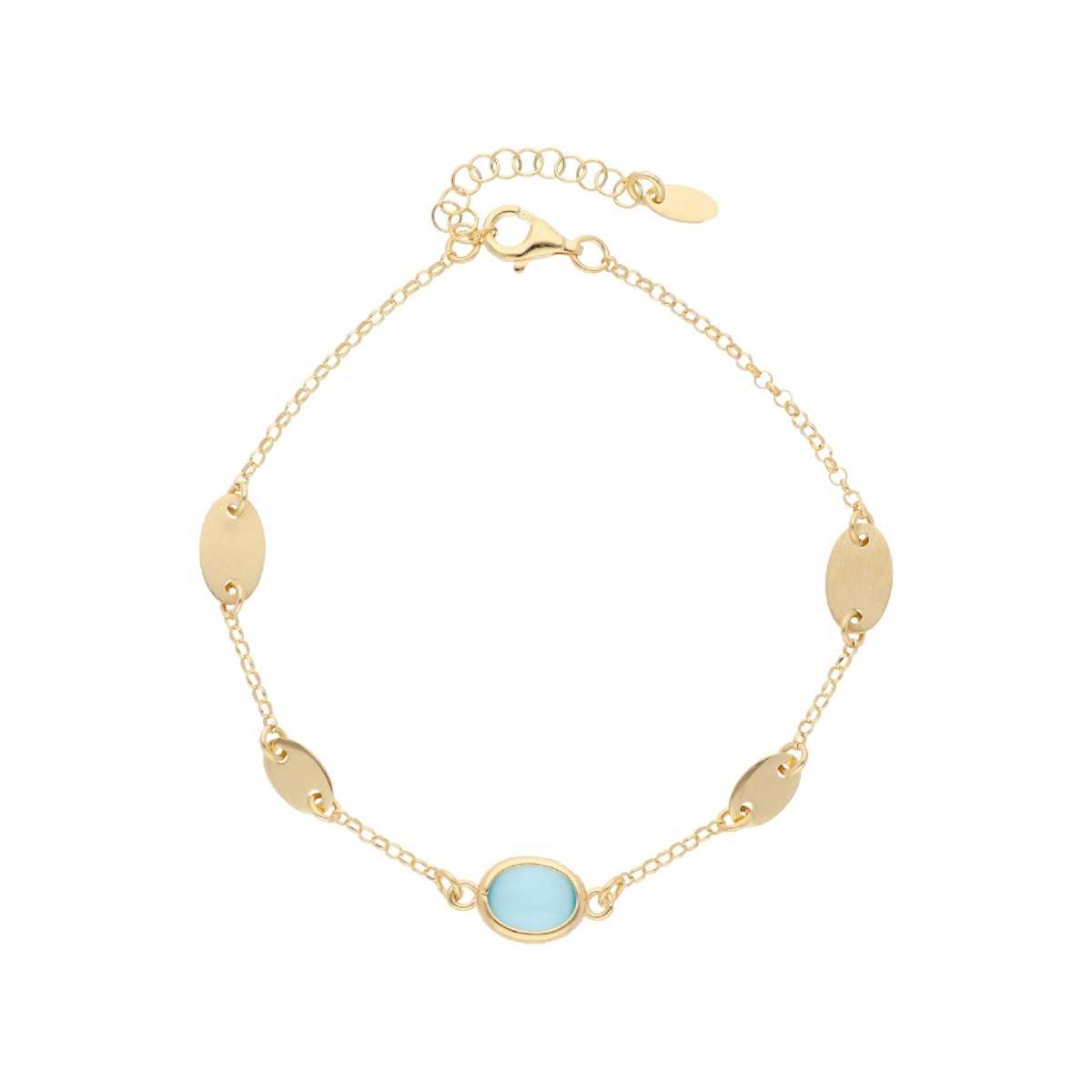 Pulsera plata y circonitas - LAF6610BR-D