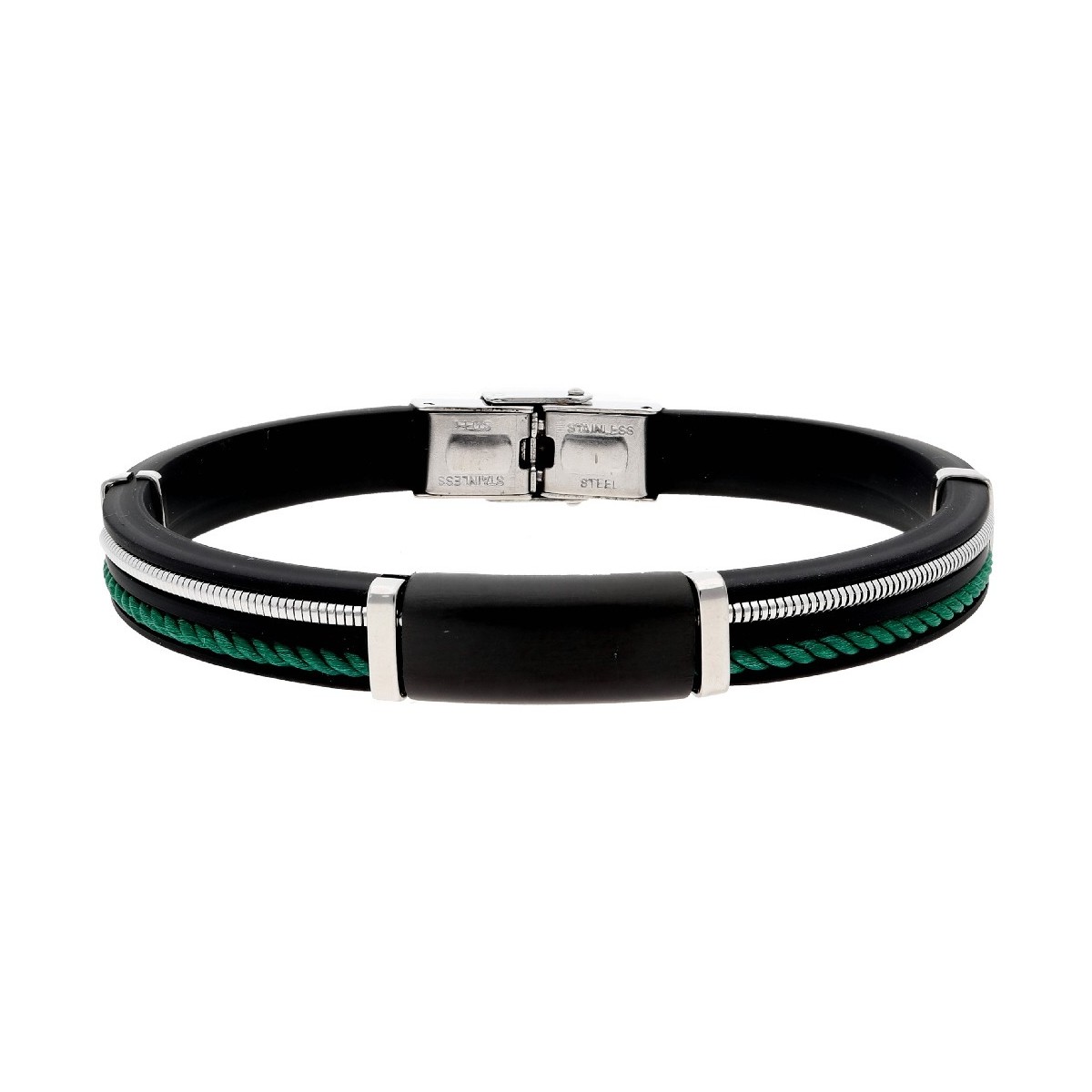 Pulsera piel y acero - NTK060BR-VP