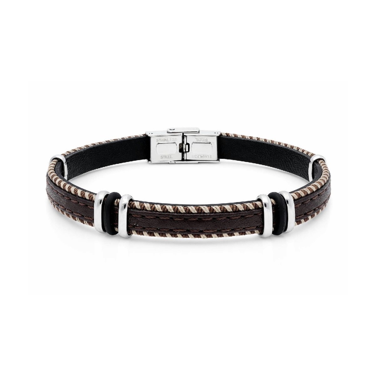 Pulsear caucho y acero 8mmx21cm - 87BR047-M