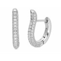 Pendientes plata y circonitas - LAD4853A