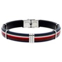 Pulsera piel y acero - 84BA1592