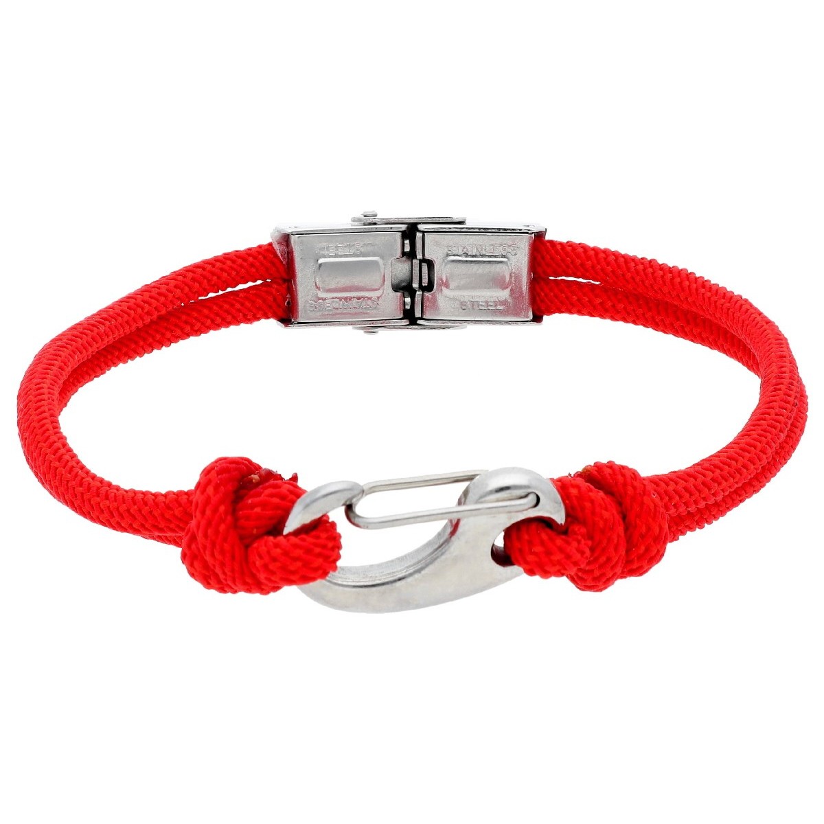 Pulsera acero y cuerda náutika - NTKCB02-1