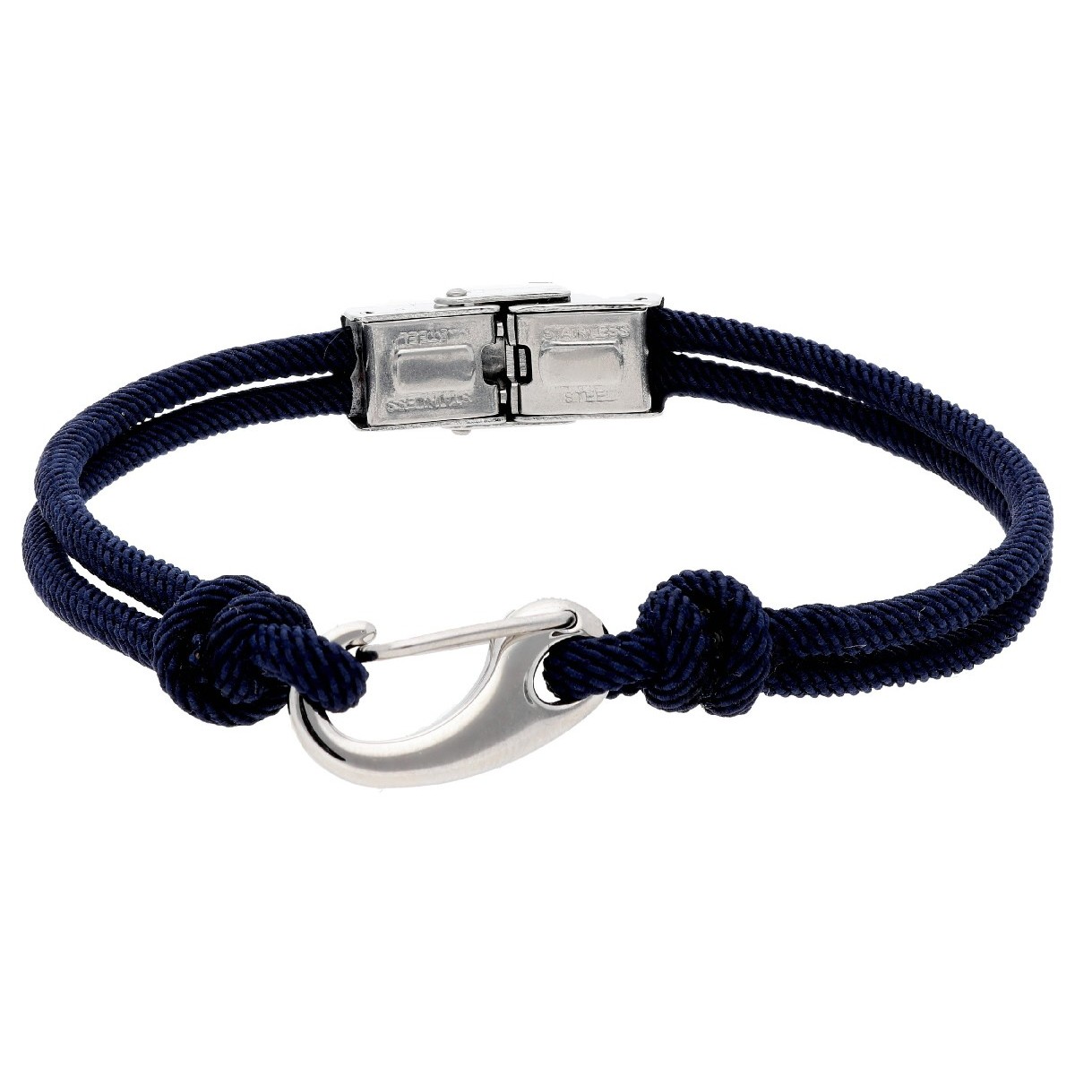 Pulsera acero y cuerda náutika - NTKCB02-2