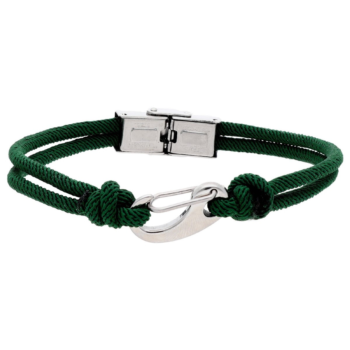 Pulsera acero y cuerda náutika - NTKCB02-5