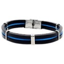 Pulsera piel y acero - 84BA1588-A