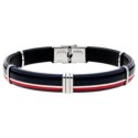 Pulsera piel y acero - 84BA1593