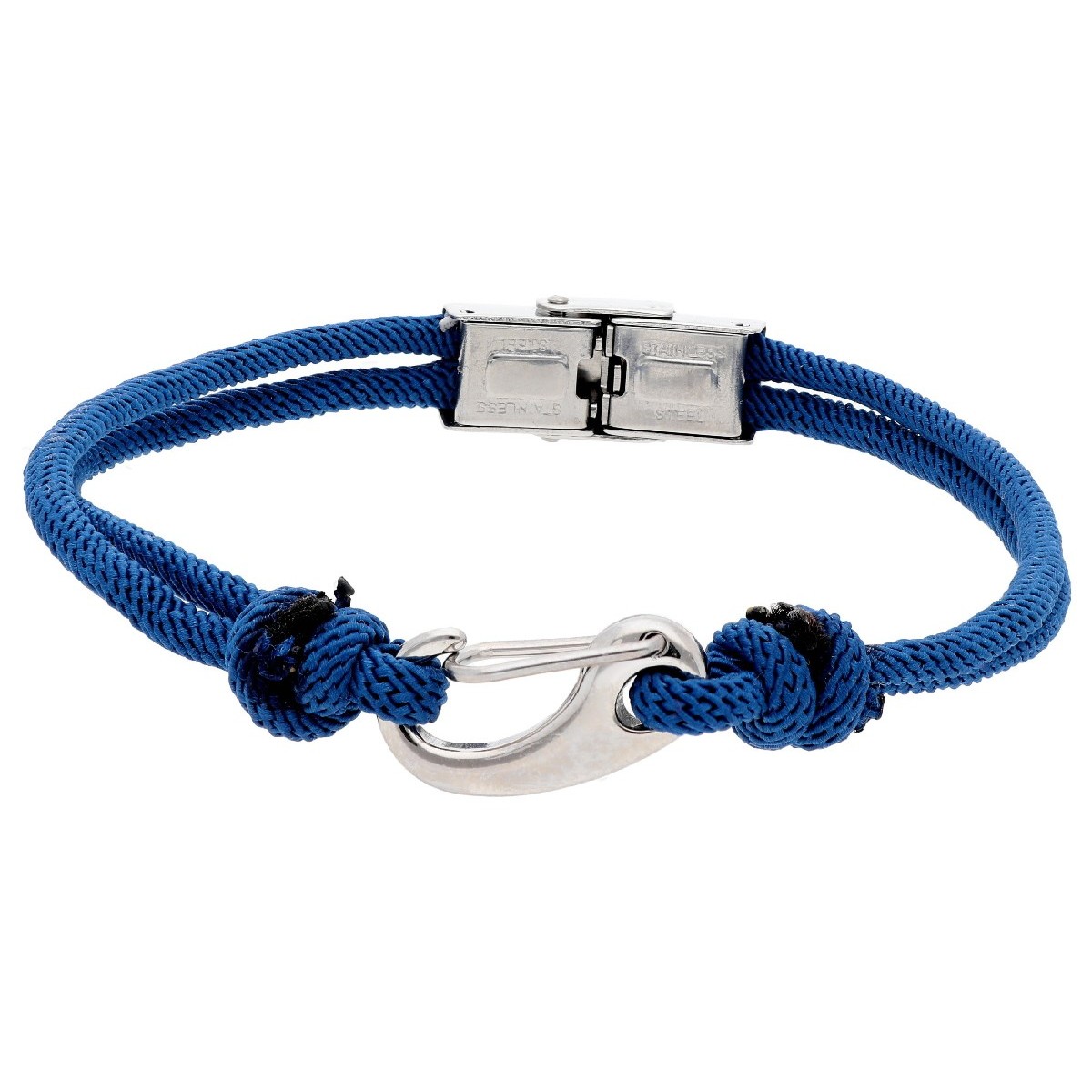 Pulsera acero y cuerda náutika - NTKCB02-6
