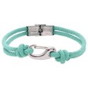 Pulsera acero y cuerda náutika - NTKCB02-7