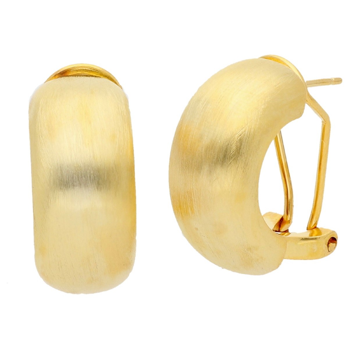Pendientes aleación con baño de oro 18K - AKM019A-D