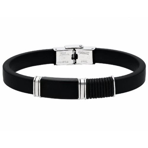 Pulsera piel y acero - MTC187BR