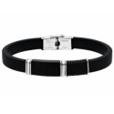 Pulsera piel y acero - MTC187BR