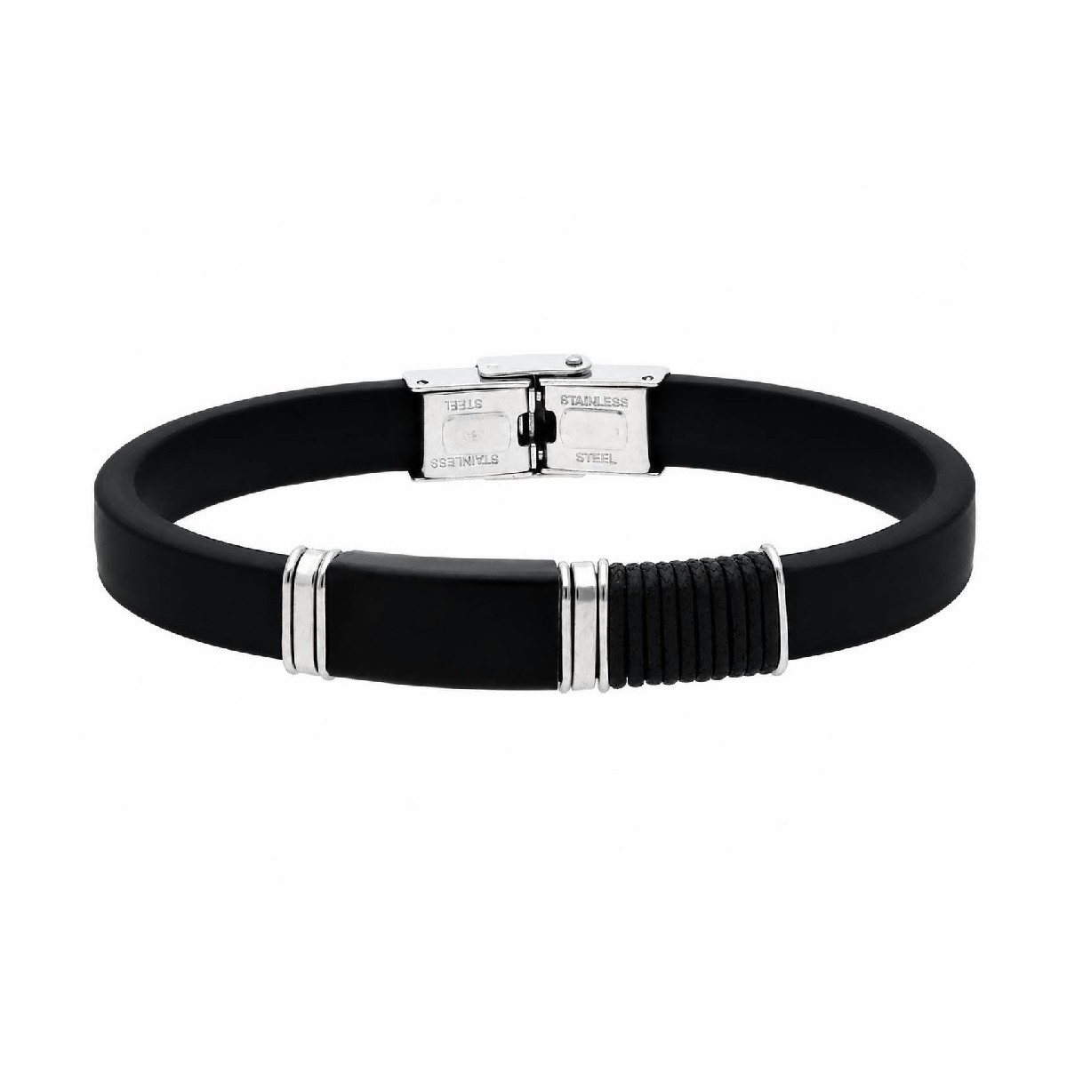 Pulsera piel y acero - MTC187BR