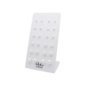 Pack 12 pendientes plata y perlas - LAD4833PACK